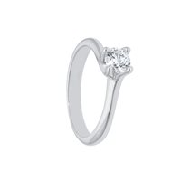 Ring Babila Milano Woman Forever in White Gold Diamante 0.23 Ct BBA25023B - BBA25023B